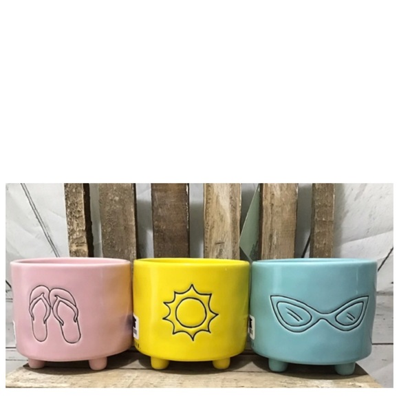 NEW Rae Dunn Summer Candle Bundle ~ Set of Three Paradise, Sunshine & Poolside - Picture 2 of 2